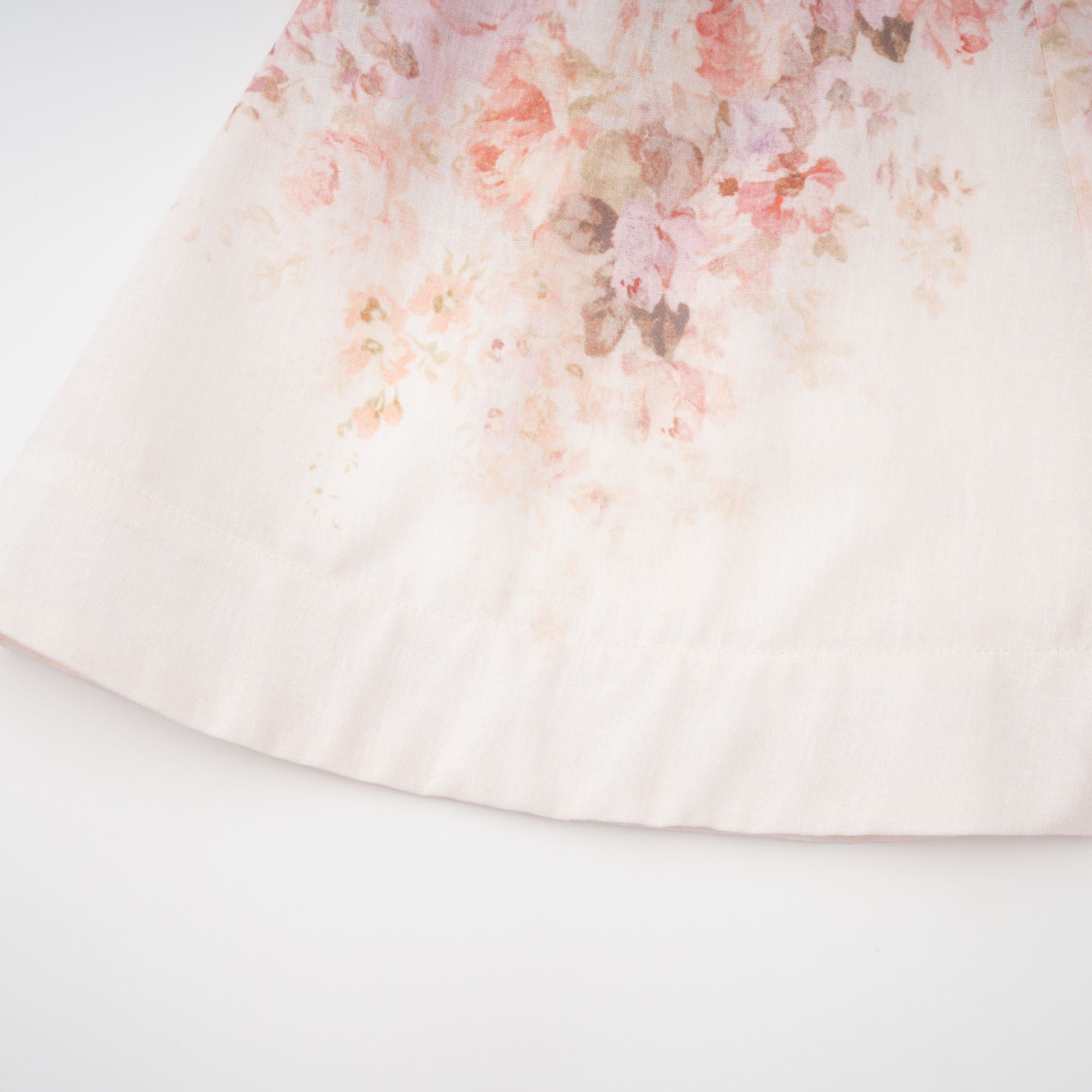 Beatriz | Floral Print Blouson Sleeve Mini Dress