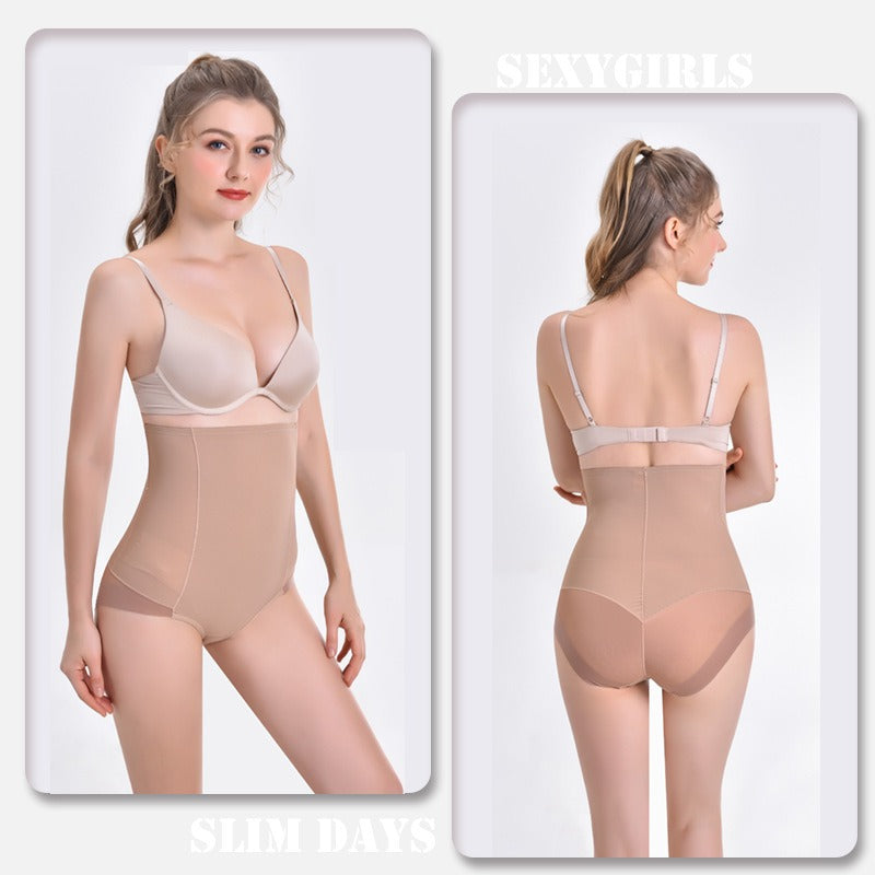 Sofia | High-Waist Mesh Side Panel Shaping Brief