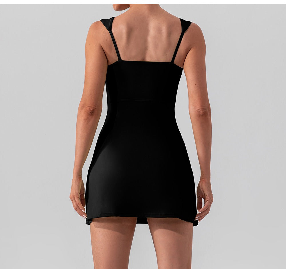 Opal | Sleeveless Shaping Mini Dress with Built-In Support