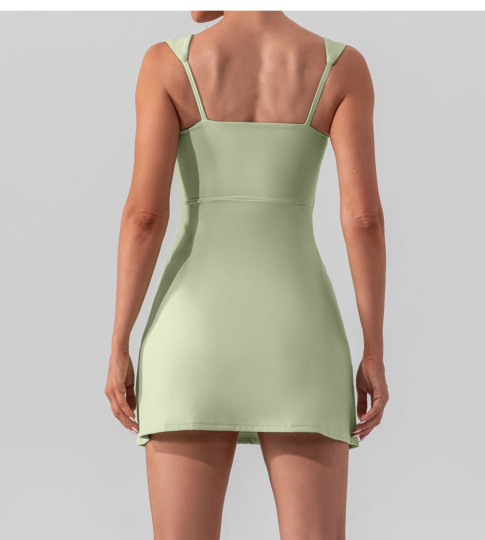 Opal | Sleeveless Shaping Mini Dress with Built-In Support