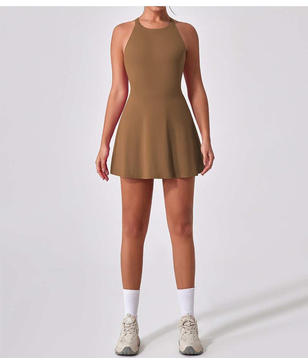 Beatrix | Seamless Sculpting Short Sleeve Mini Dress