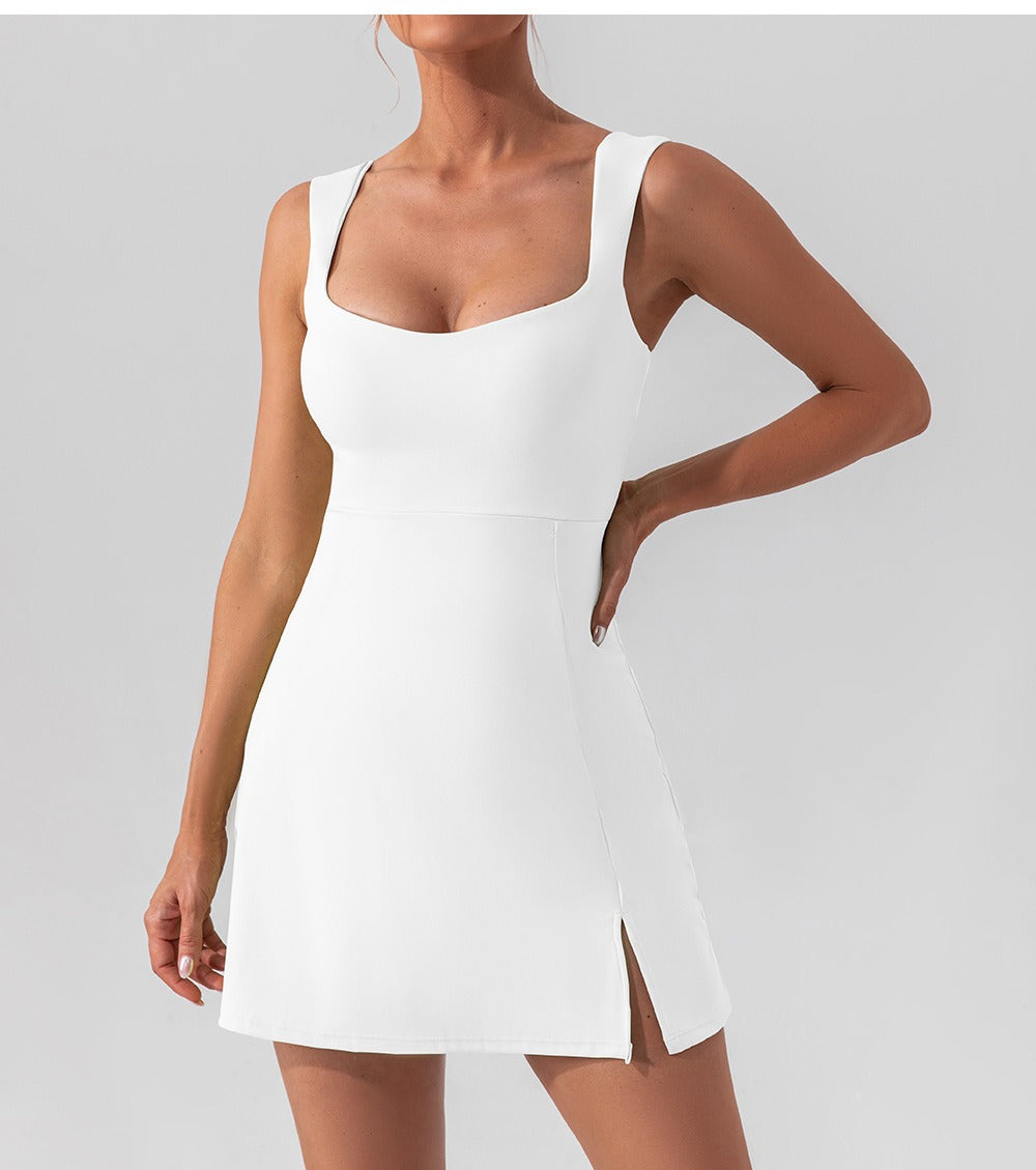 Opal | Sleeveless Shaping Mini Dress with Built-In Support