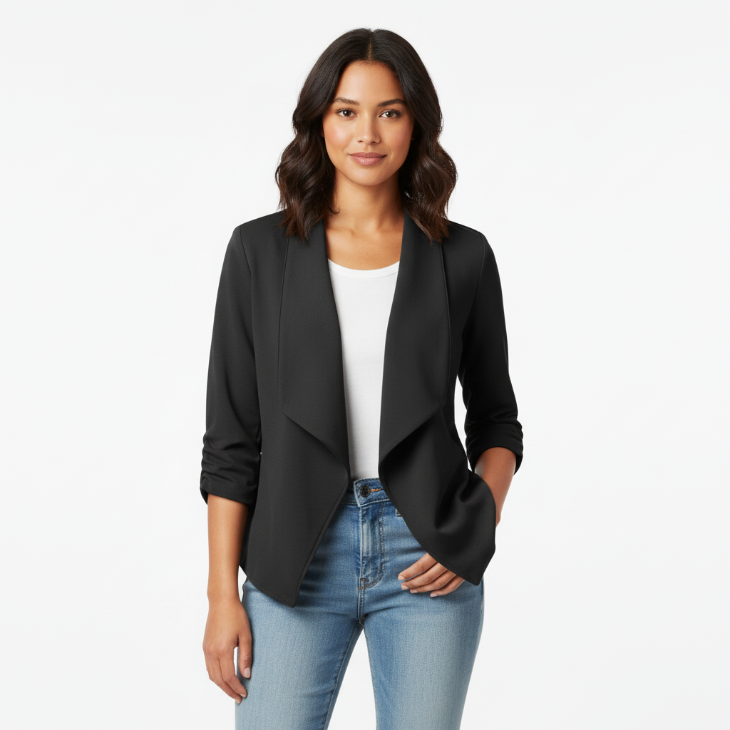 Carine | Classic Single-Breasted Blazer