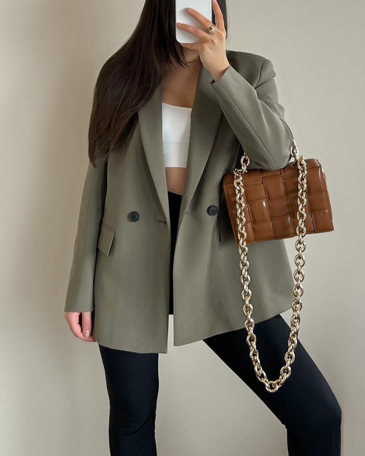 Yara | Double-Breasted Structured Blazer