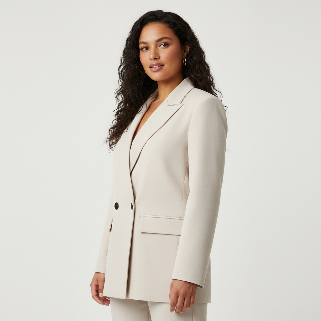 Yara | Double-Breasted Structured Blazer