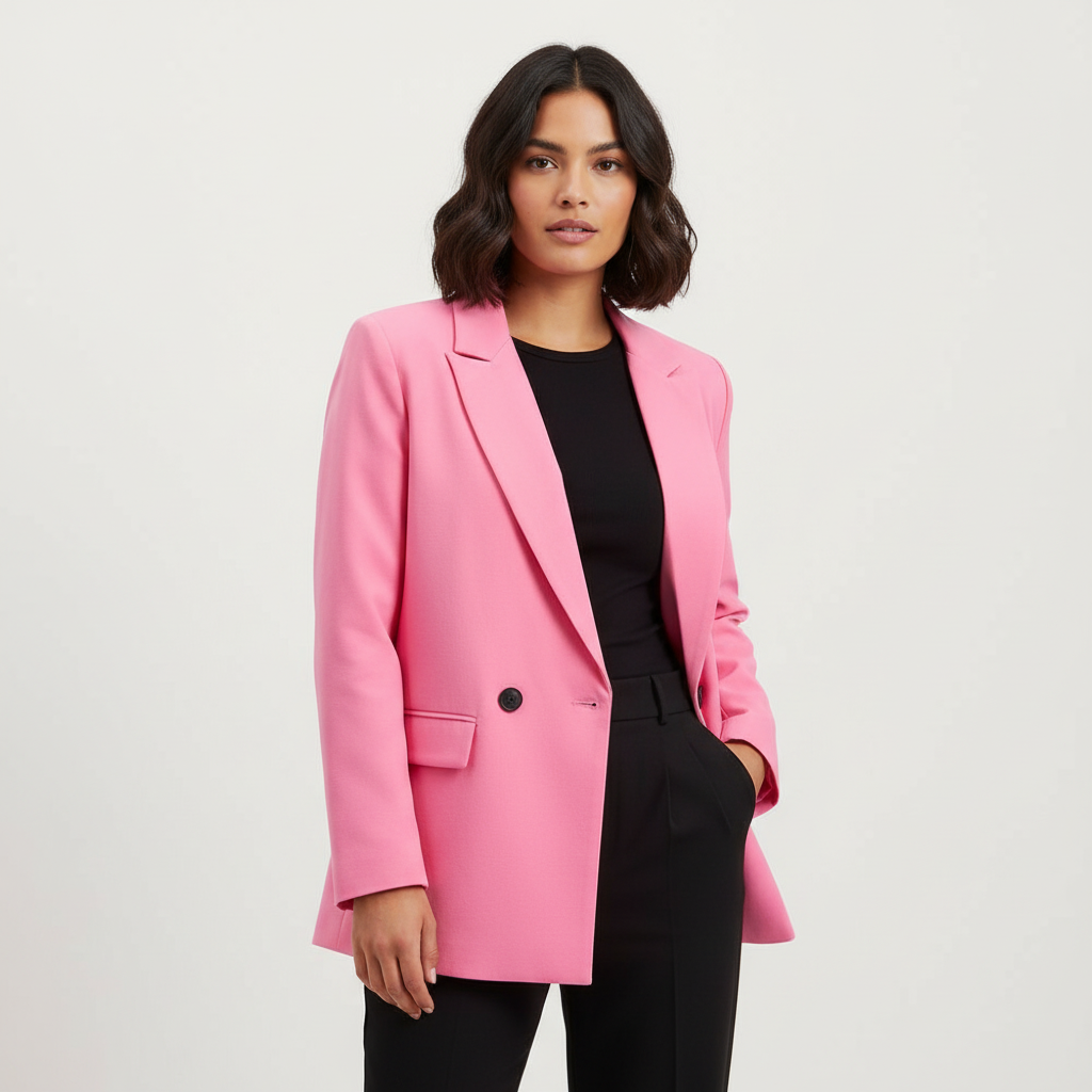 Yara | Double-Breasted Structured Blazer