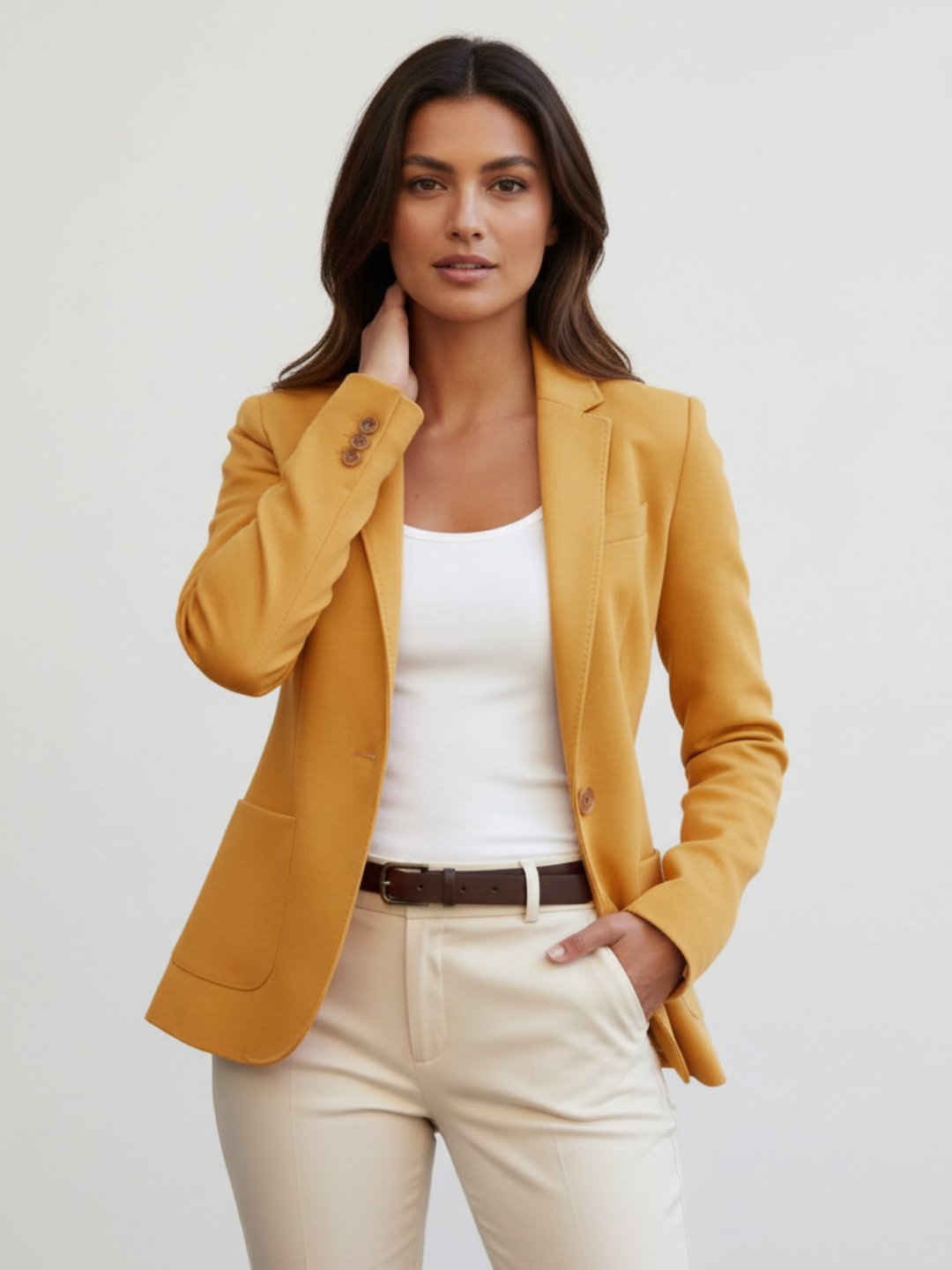Valentina | Tailored Polyester Blazer