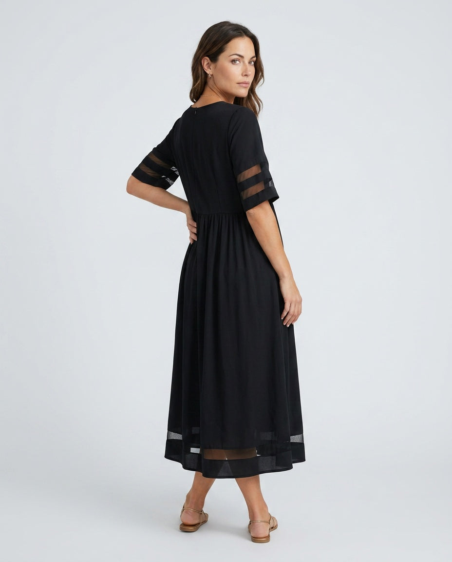 Orla | Flattering Tummy-Smoothing Midi Dress