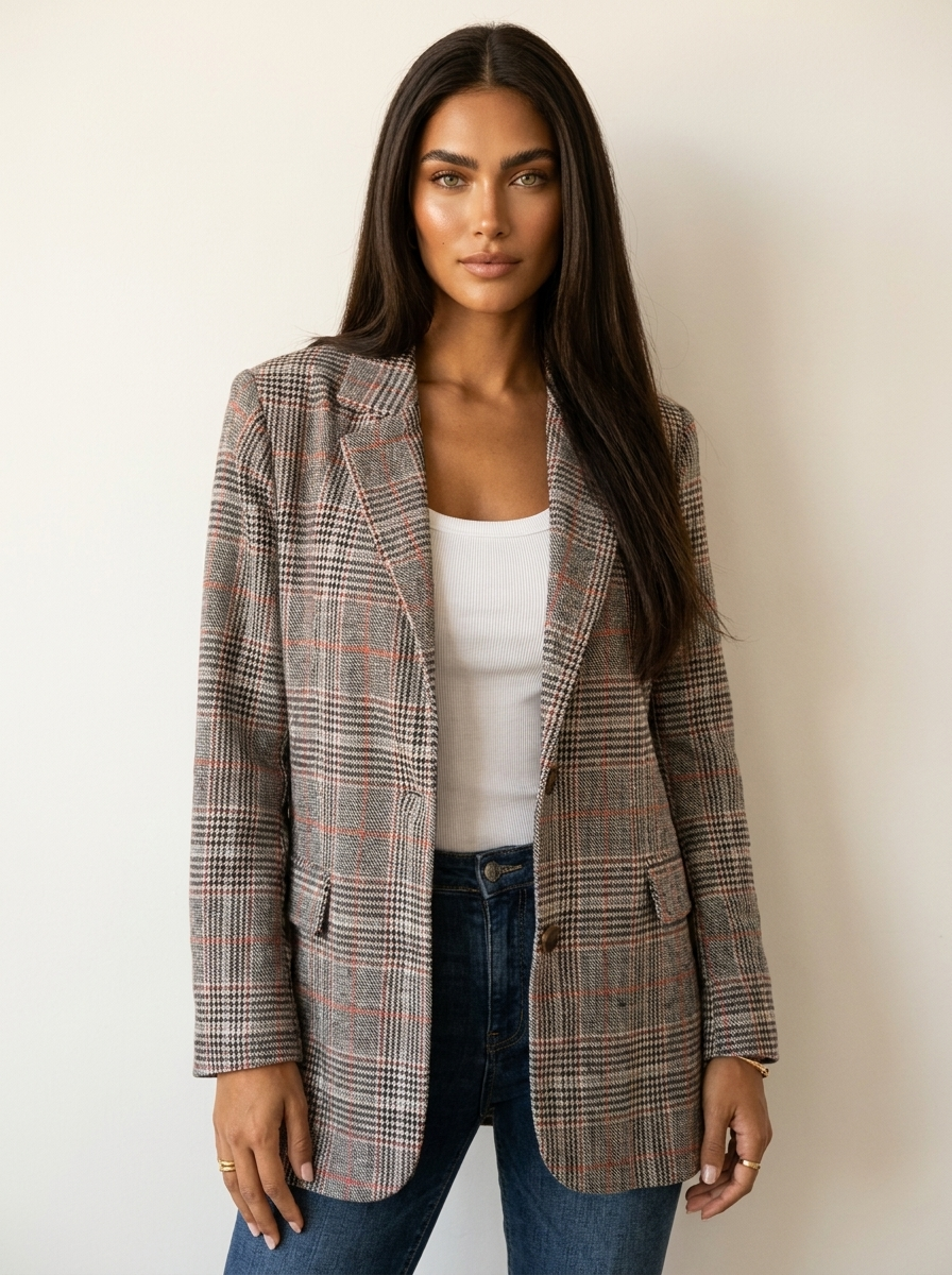Vera | Checked Blazer