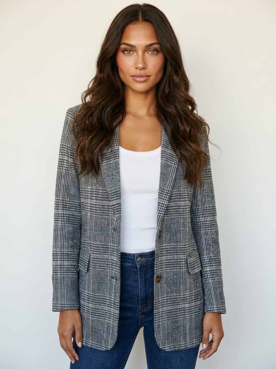 Vera | Checked Blazer