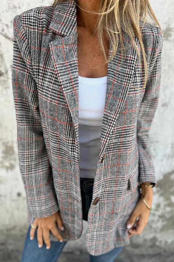 Vera | Checked Blazer