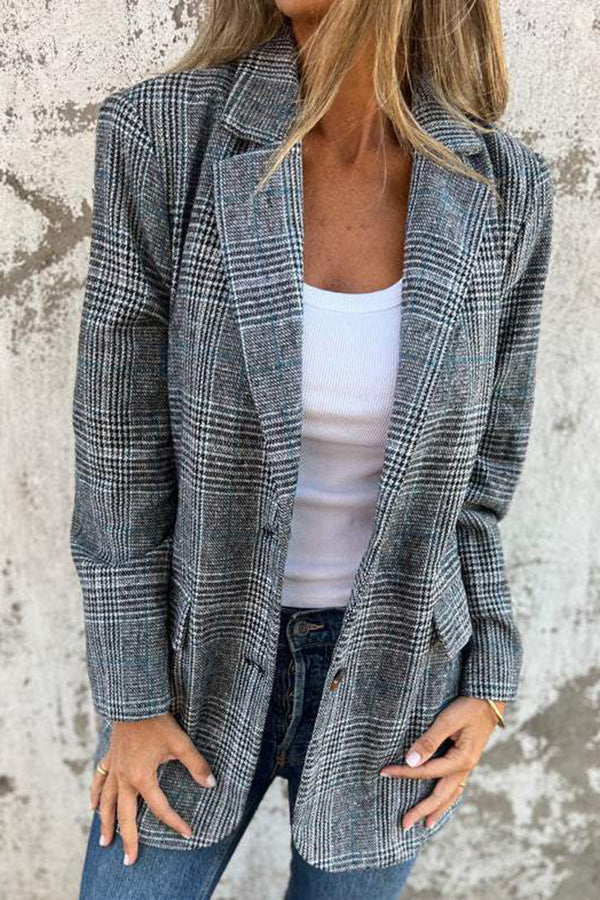 Vera | Checked Blazer