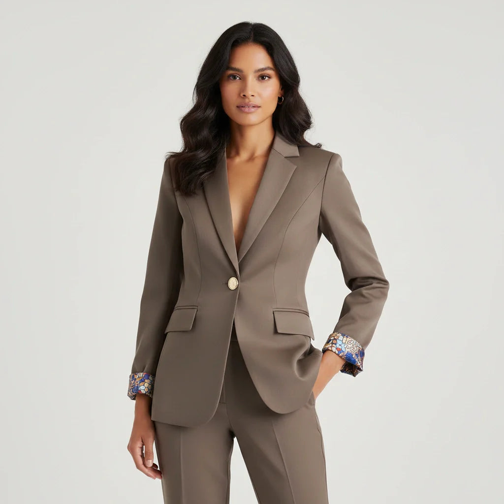Nina | Tailored Classic Lapel Blazer
