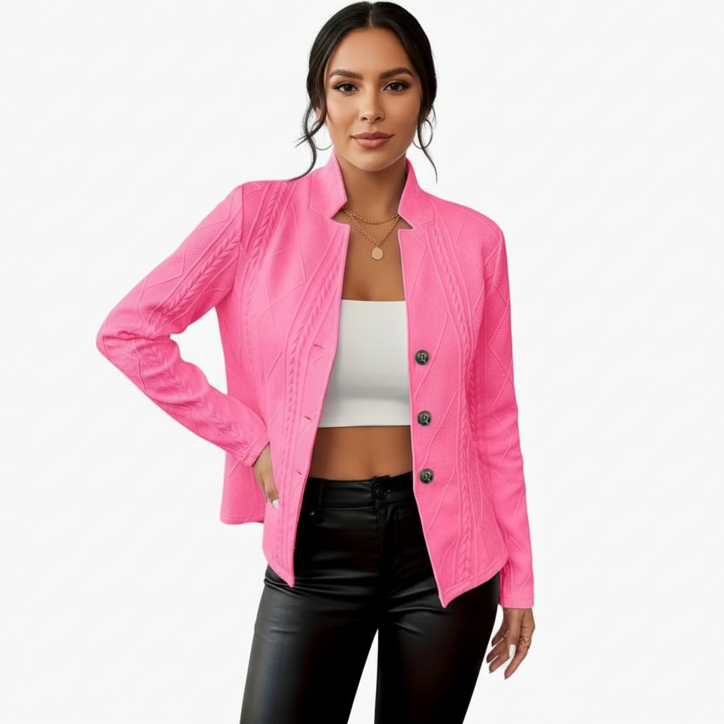Edith | Tailored Textured Blazer