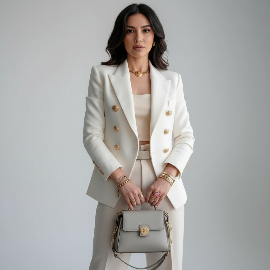 Clarisse | Tailored Double-Breasted Blazer