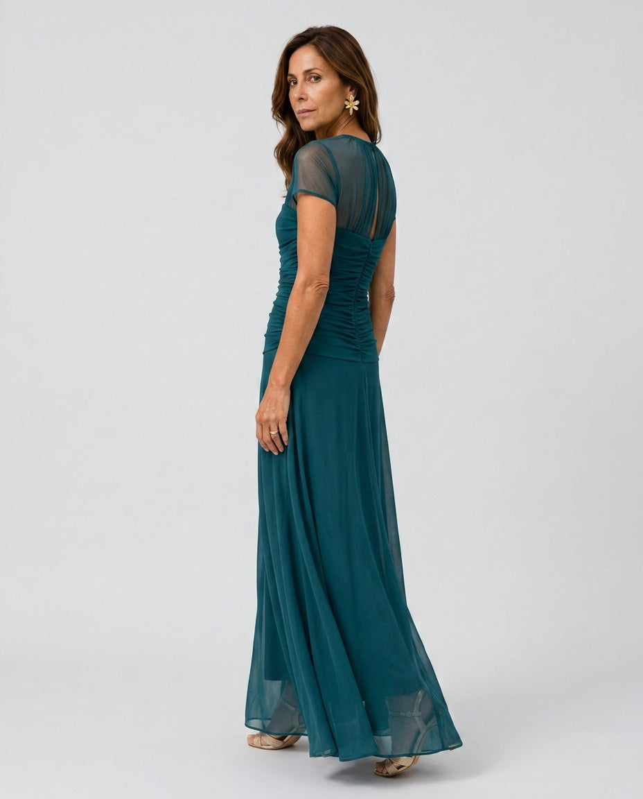 Colette | Flowy Chiffon-Look Midi Dress