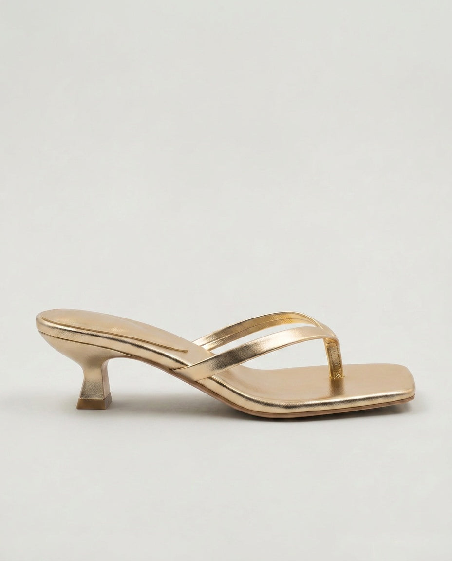 Colette | Strappy Kitten Heel Sandals