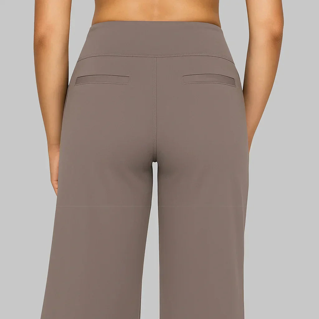 Chloe | High-Waist Stretch Comfort-Fit Trousers