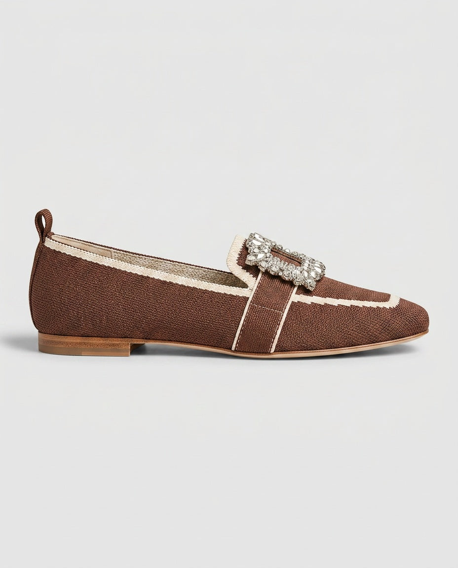 Emilia | Buckle Cushioned Footbed Loafers