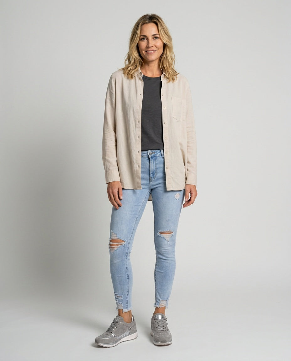 Zara | Side Zip Cushioned Sole Sneakers