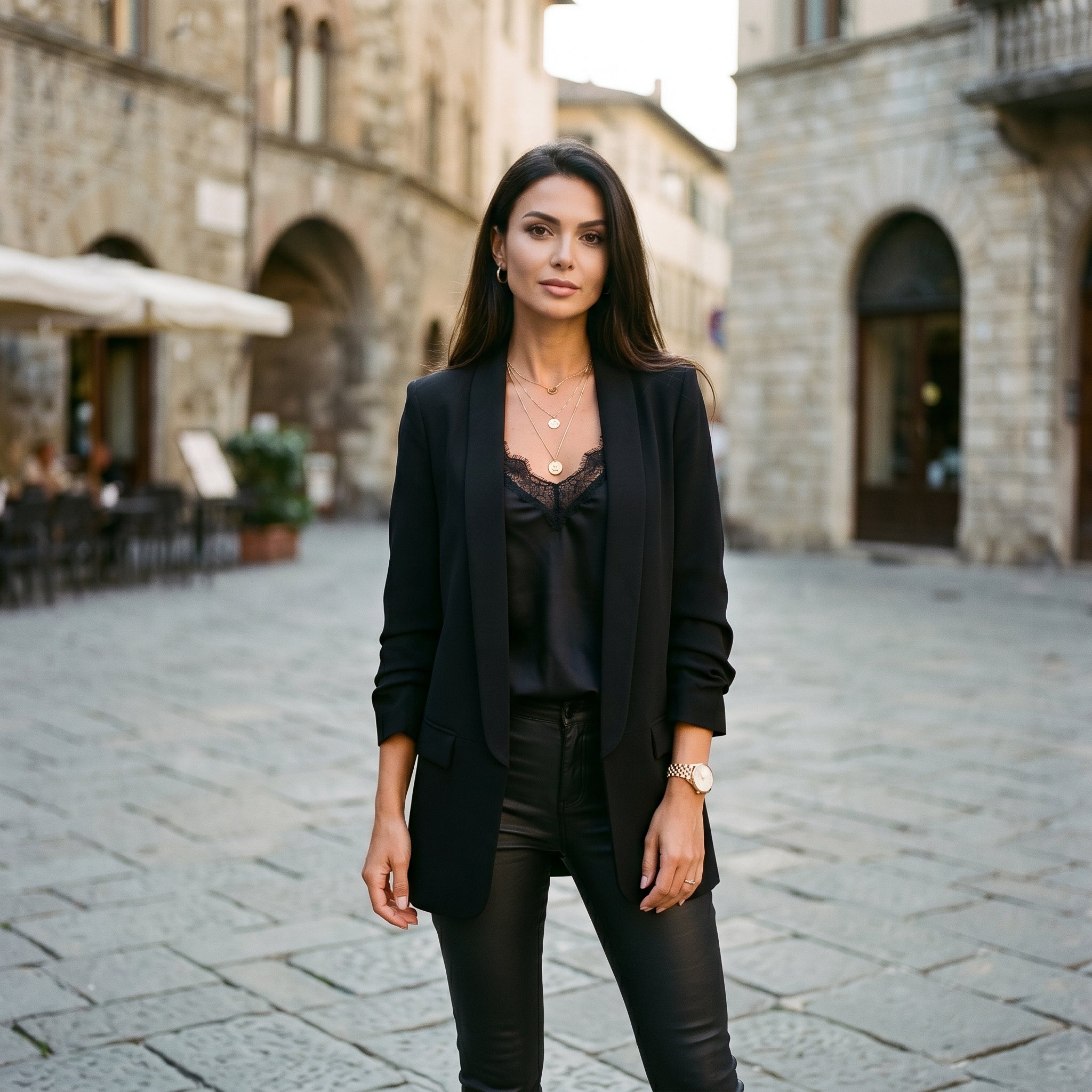 Wren | Tailored Black Blazer