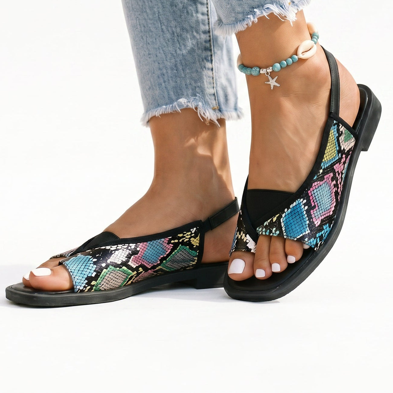 Selene | Trendy Orthopedic Flat Sandals