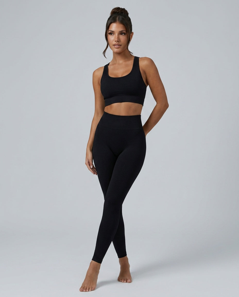 Chloe | High Waist Compression Full Length Leggings