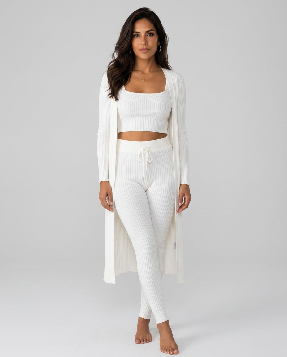 Arielle | Relaxed-Fit Knit Three-Piece Set