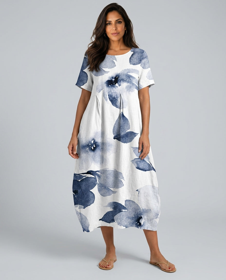 Josie | Bohemian Floral Lightweight Maxi Dress