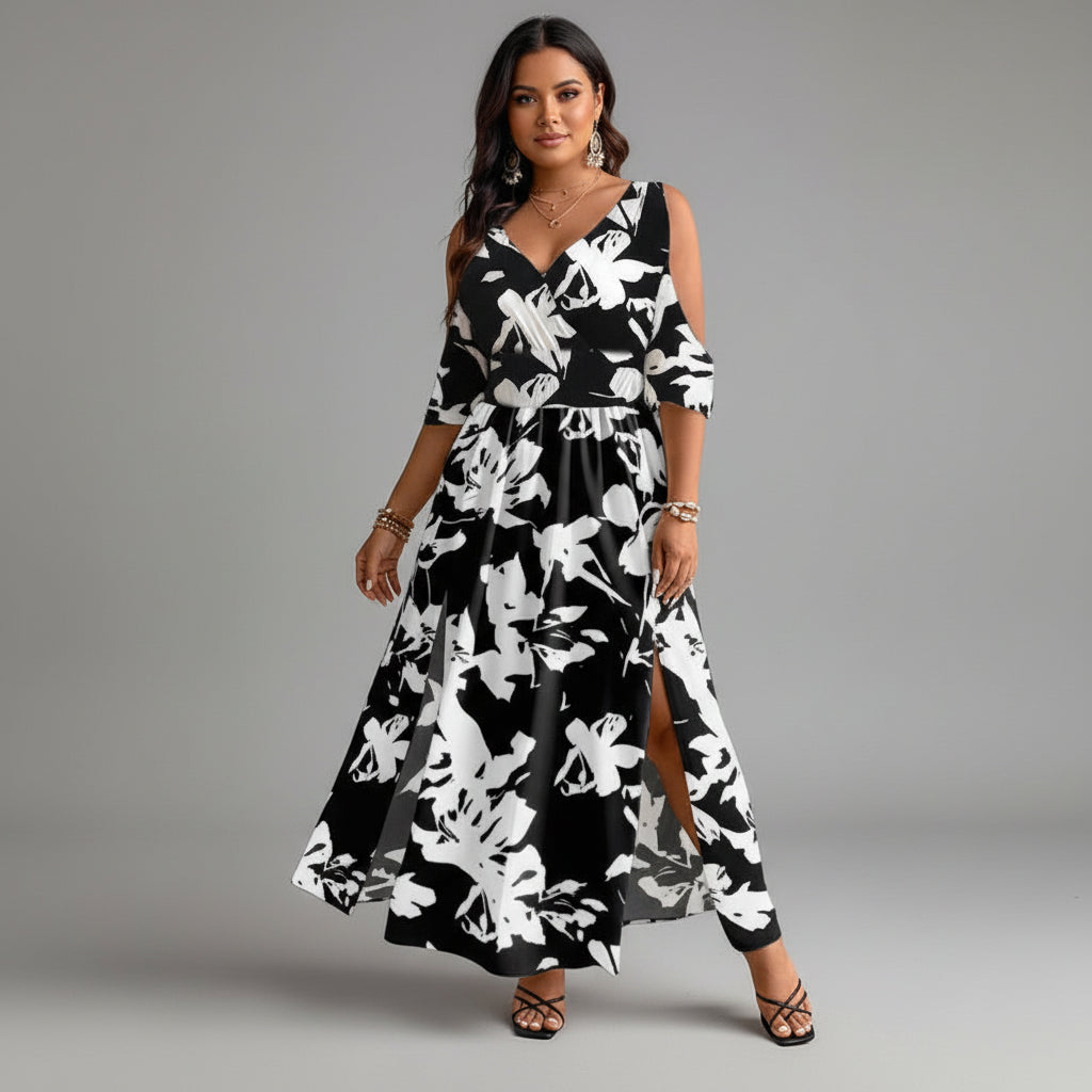 Layla | Bohemian Split Hem Maxi Dress
