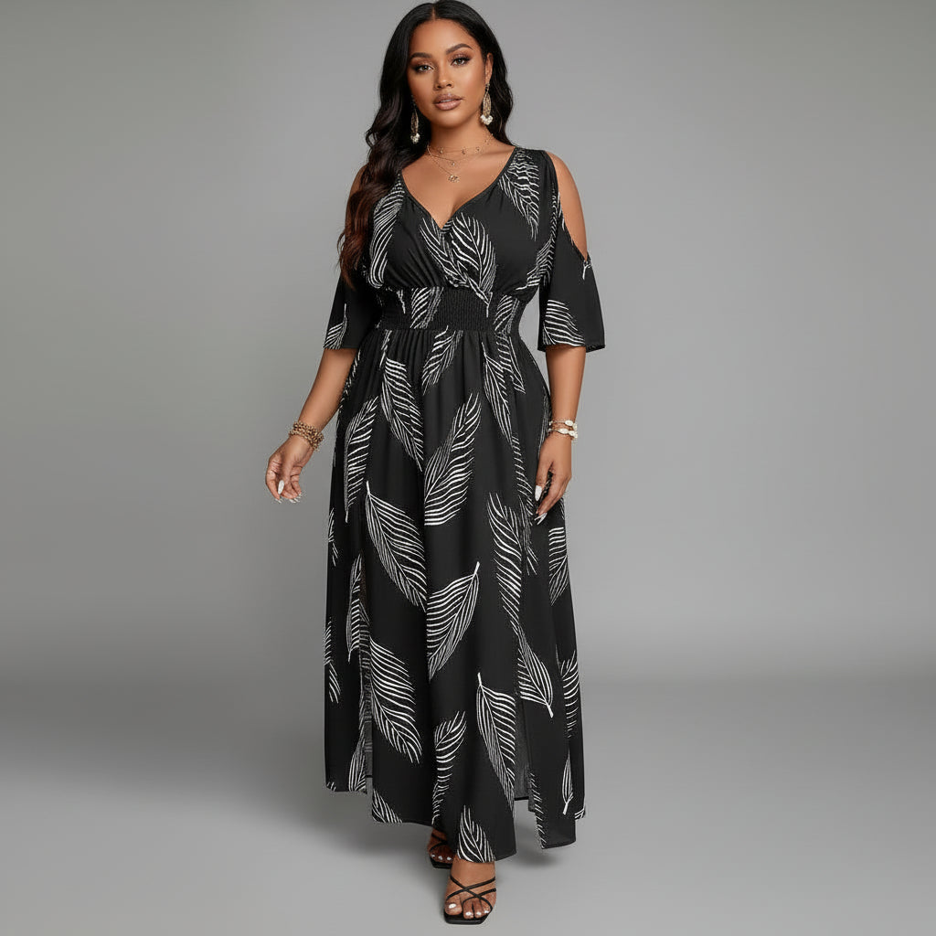 Layla | Bohemian Split Hem Maxi Dress