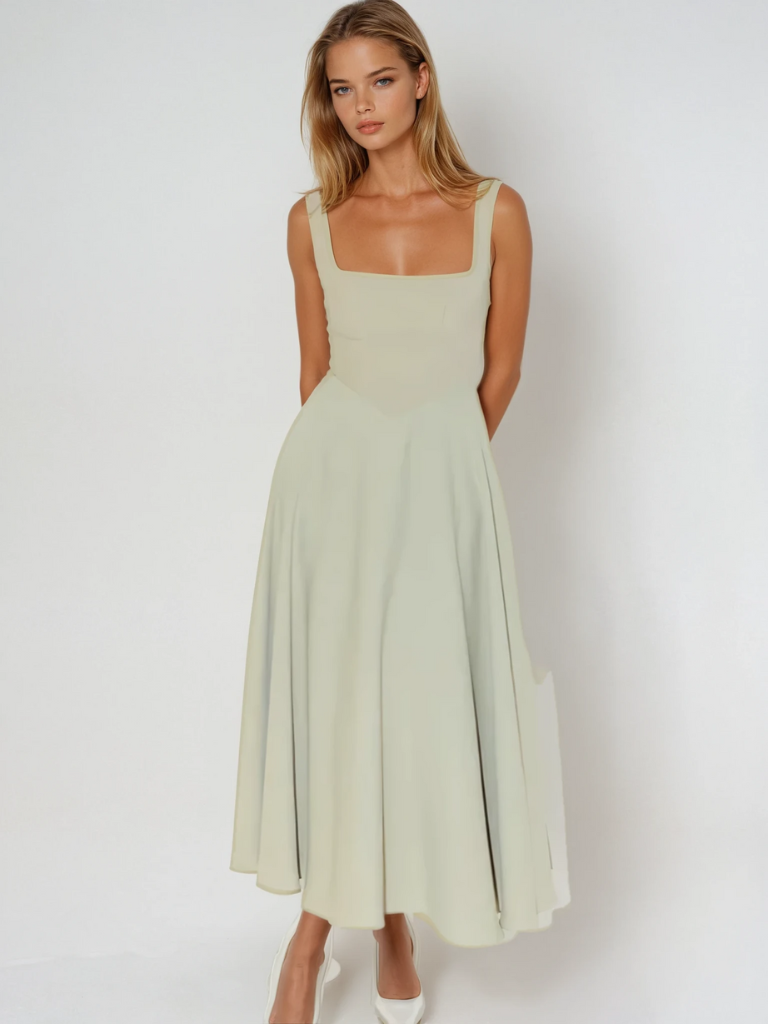 Scarlett Grace | Elegant Midi Dress