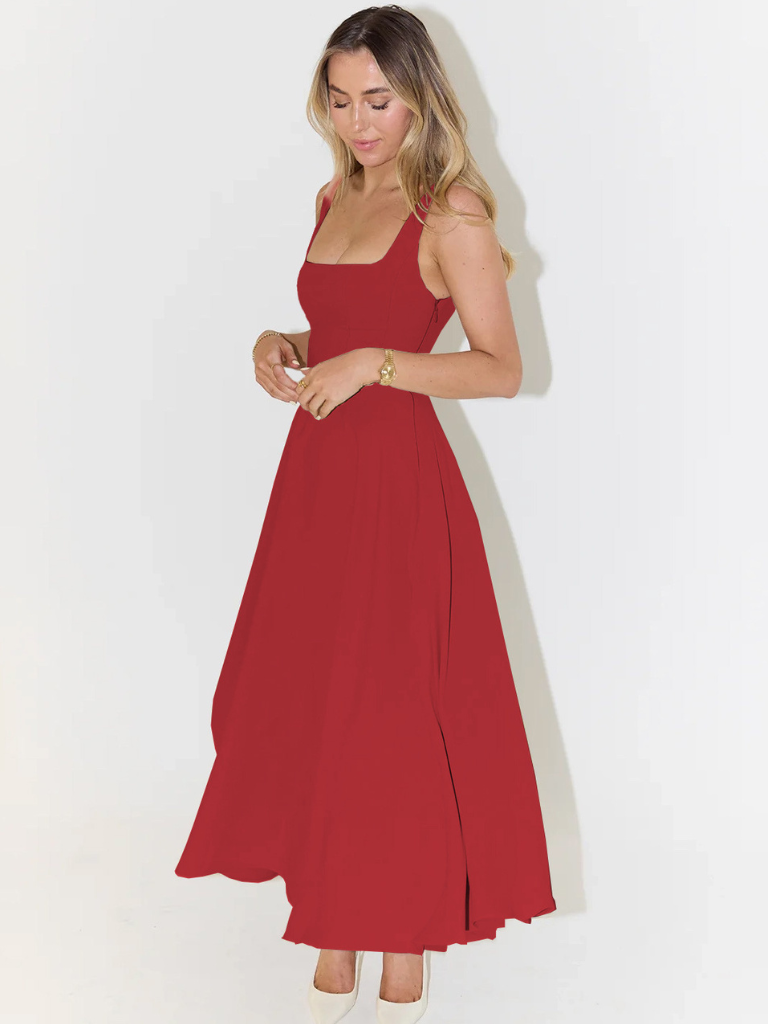 Scarlett Grace | Elegant Midi Dress