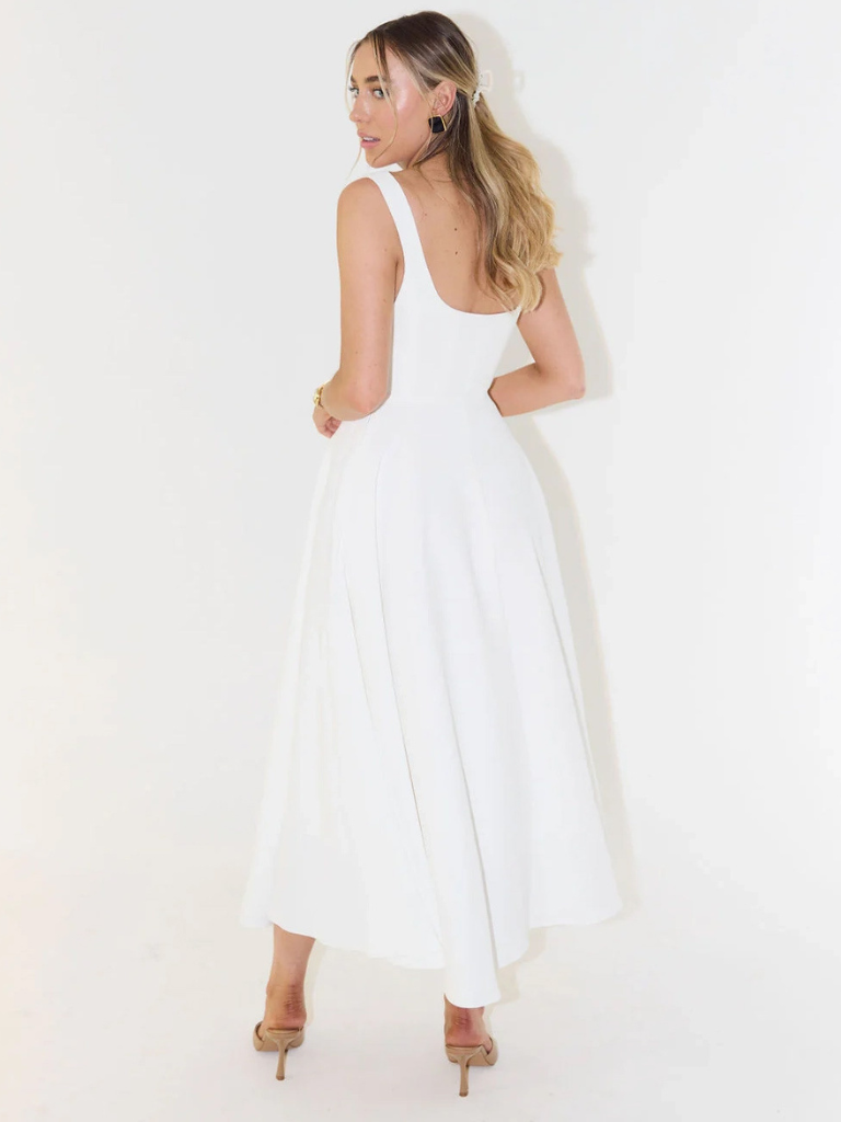 Scarlett Grace | Elegant Midi Dress