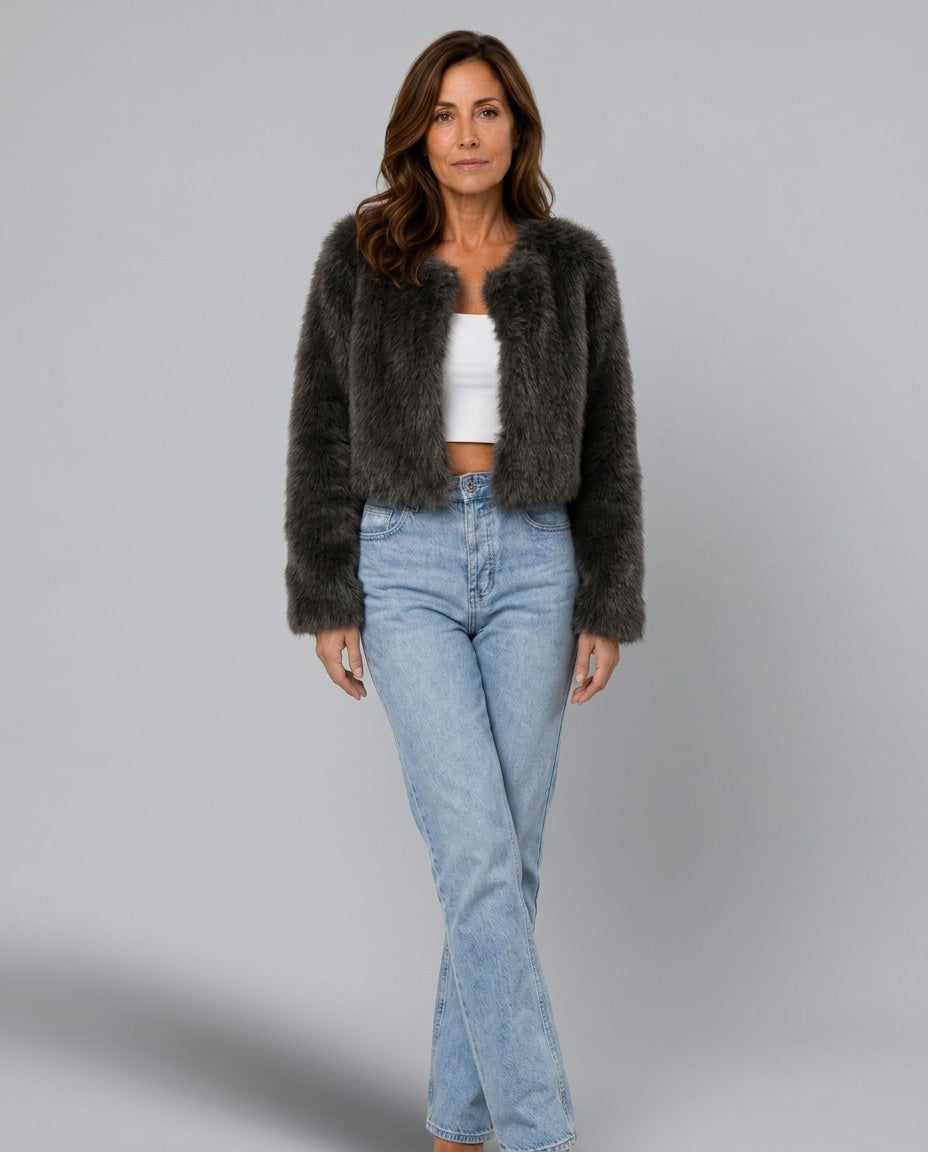 Ivy | Luxe Faux Fur Jacket