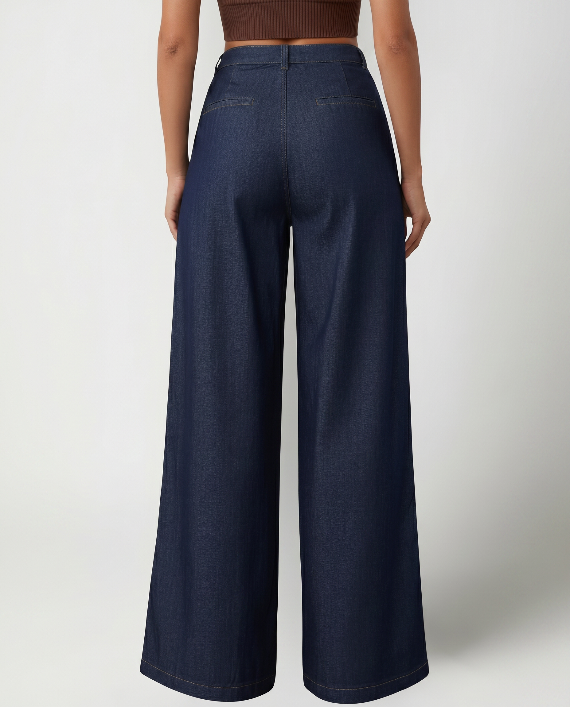Bessie | Wide-Leg Jeans with Front Closure