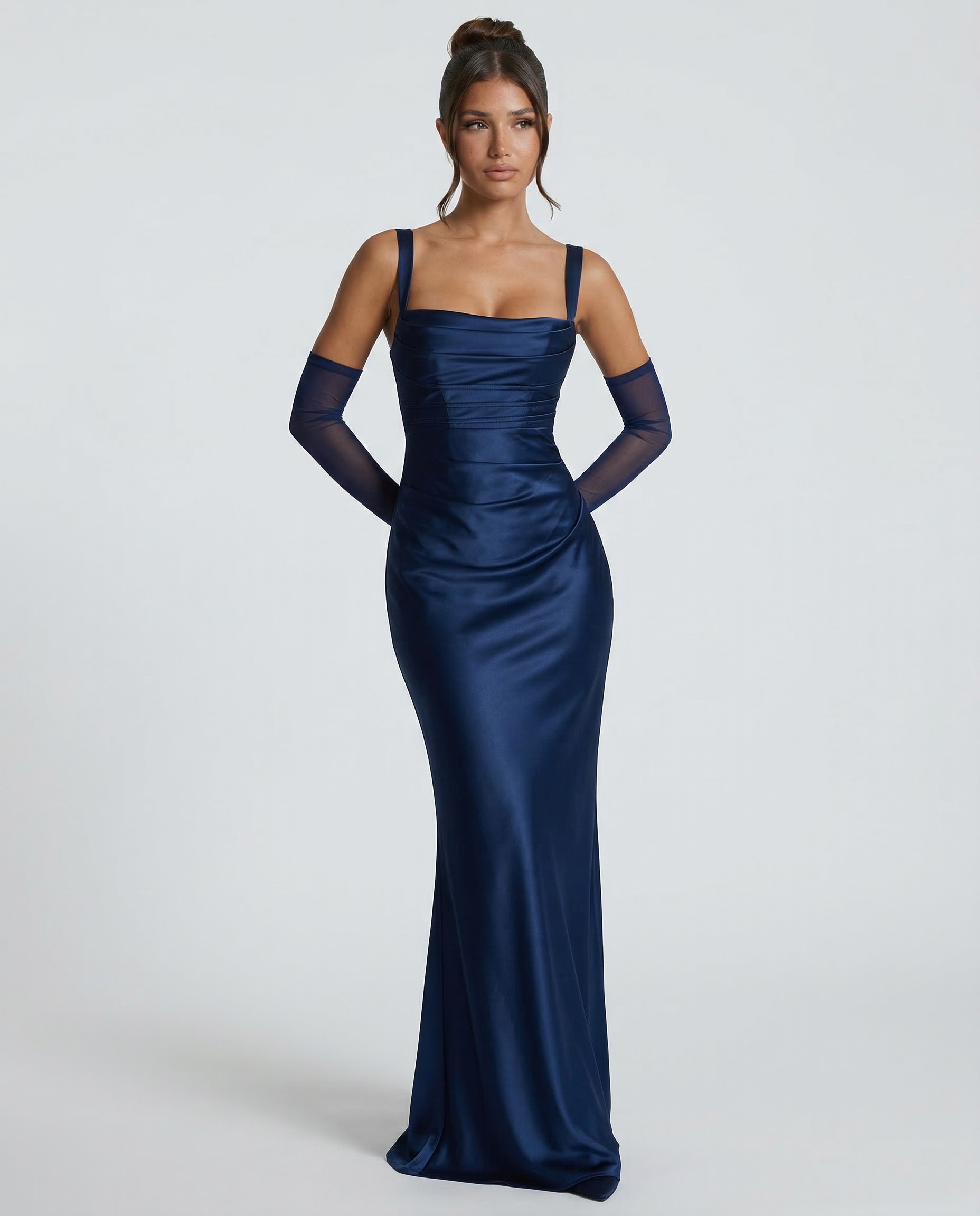 Elizabeth | Maxi Dress with Square Neckline