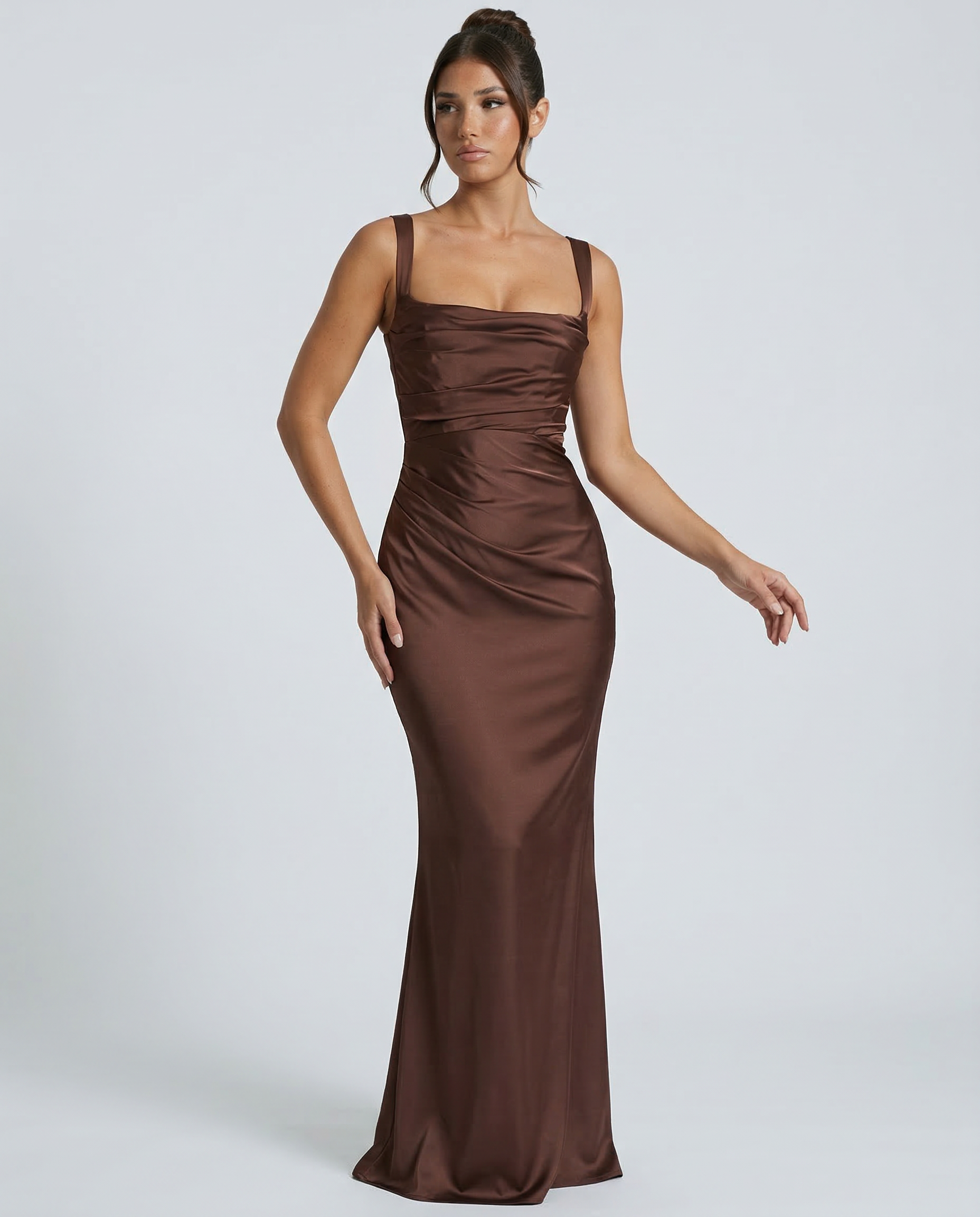 Elizabeth | Maxi Dress with Square Neckline