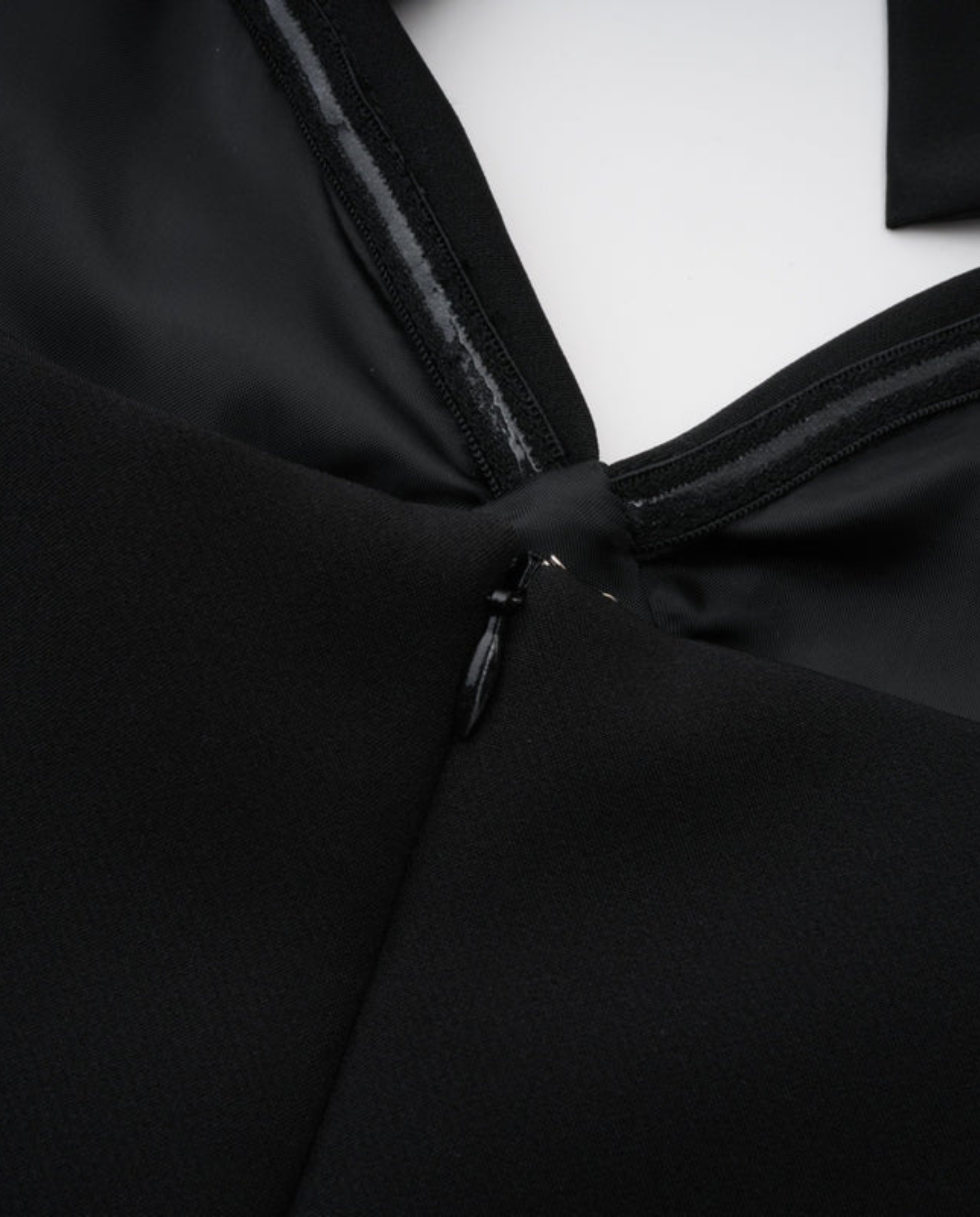 Allison | Black Lace Panel Maxi Dress