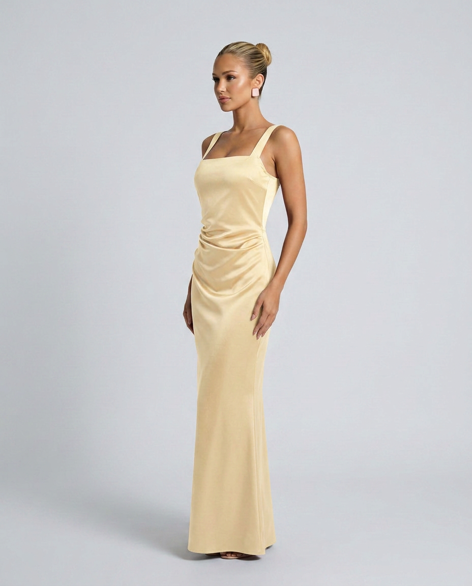 Calanthe | Sleeveless Sequin Maxi Dress