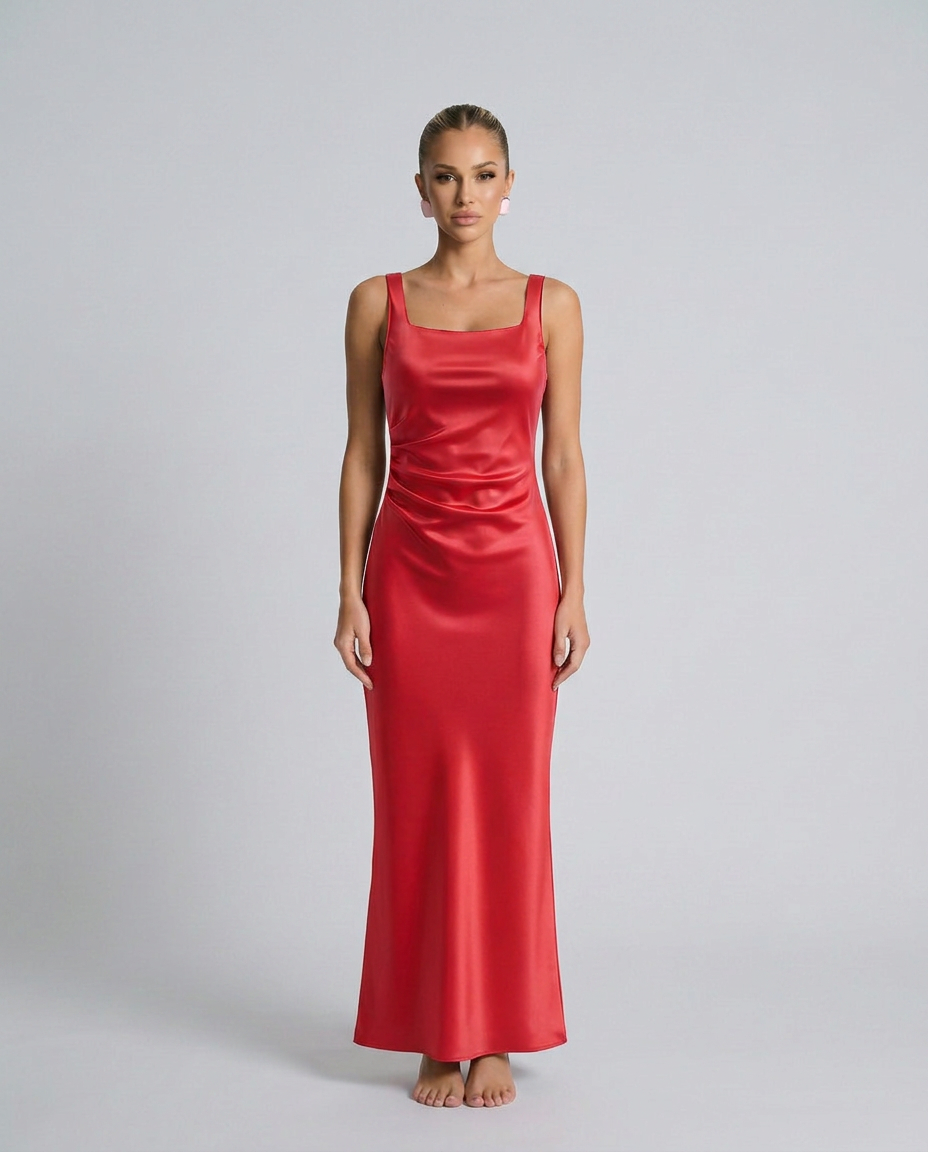 Calanthe | Sleeveless Sequin Maxi Dress