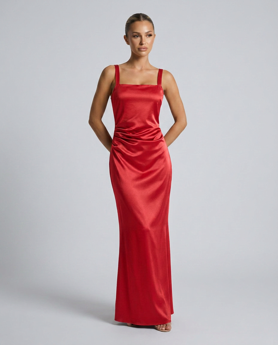 Calanthe | Sleeveless Sequin Maxi Dress