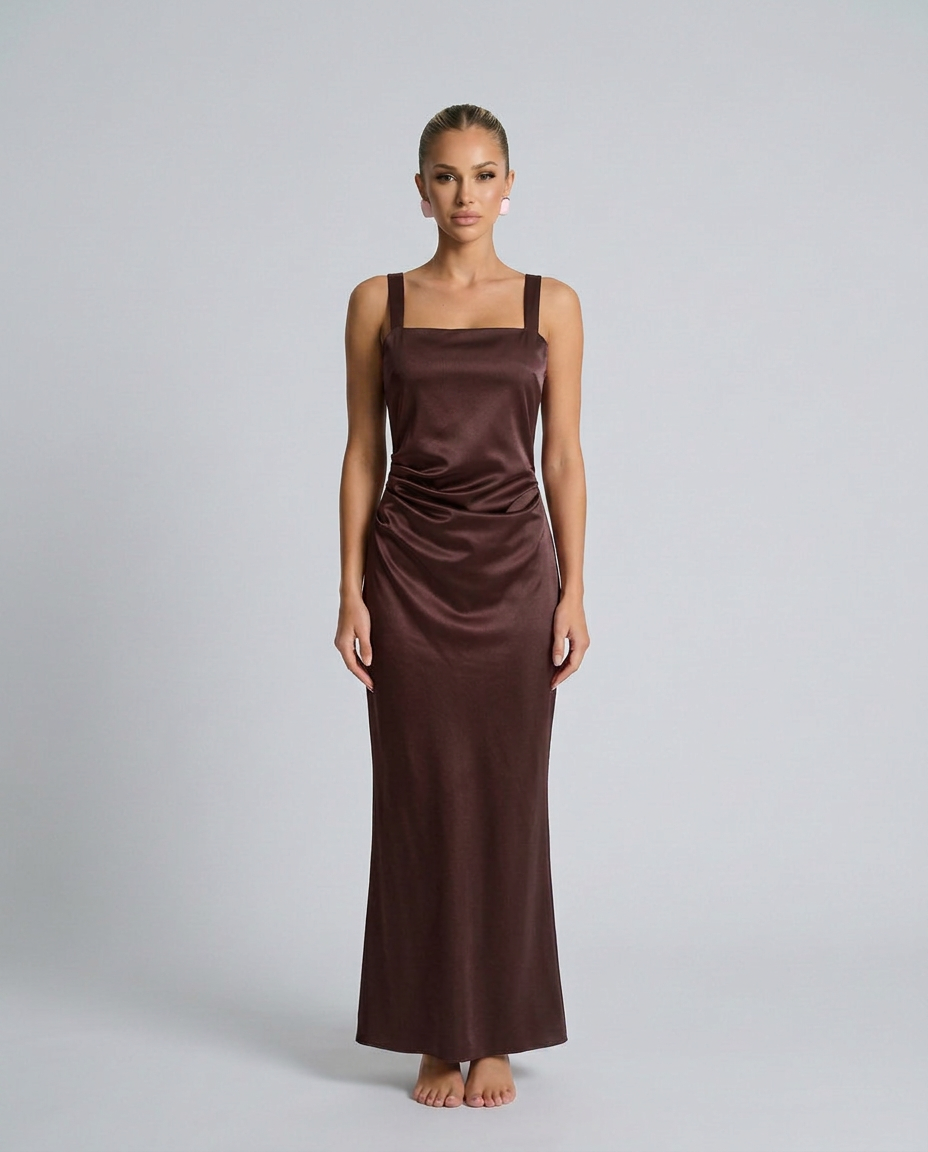 Calanthe | Sleeveless Sequin Maxi Dress