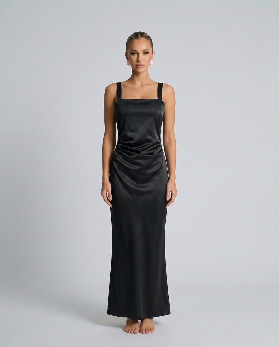 Calanthe | Sleeveless Sequin Maxi Dress