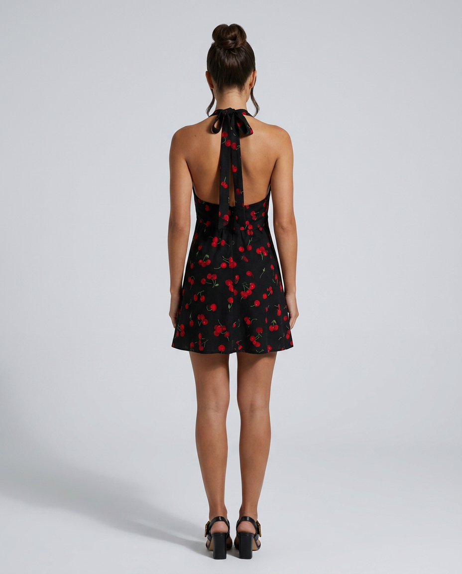 Blair | One-Shoulder Jacquard Mini Dress