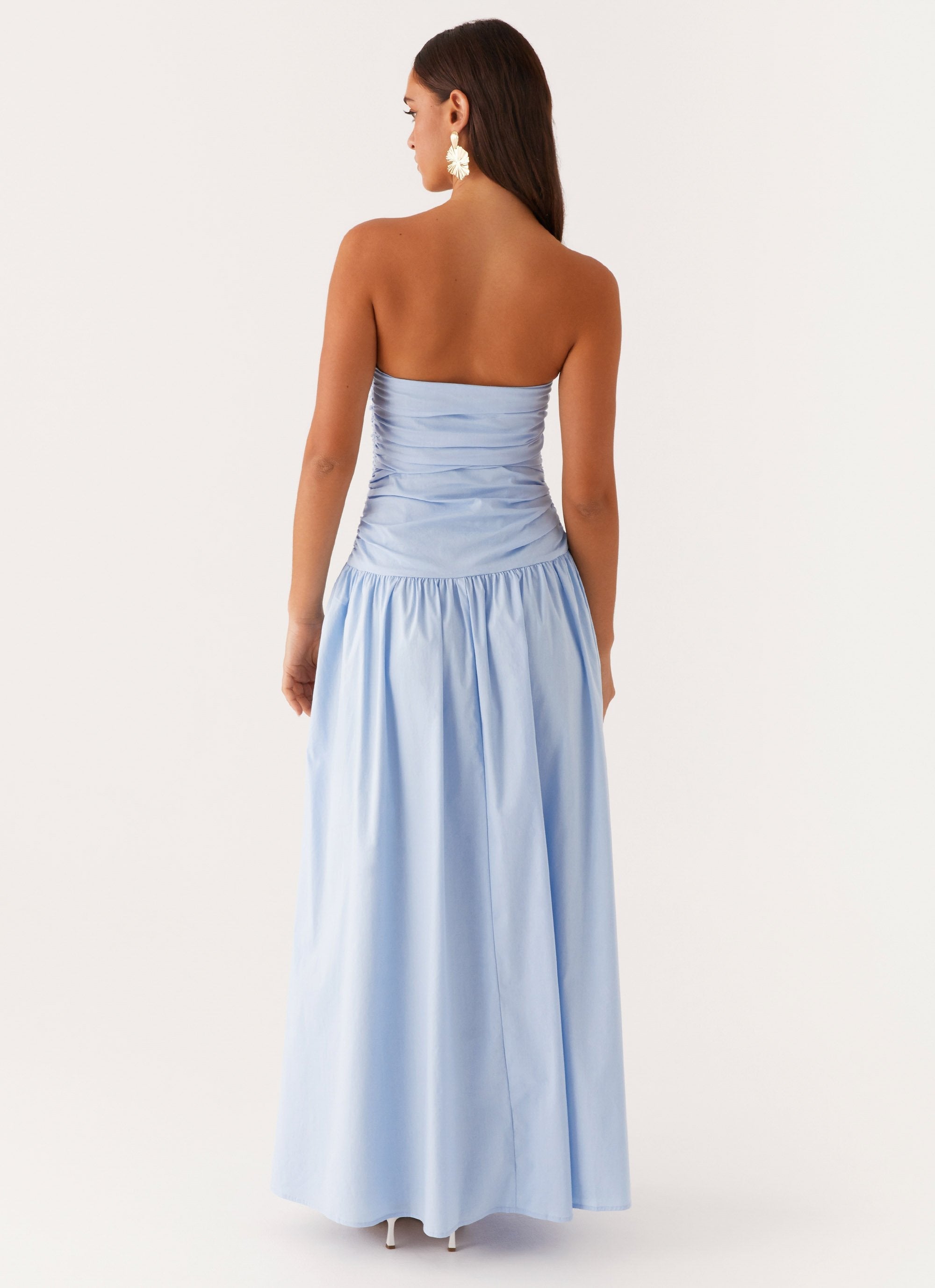 Norma | Cowl Neck Slinky Bias Cut Maxi Dress