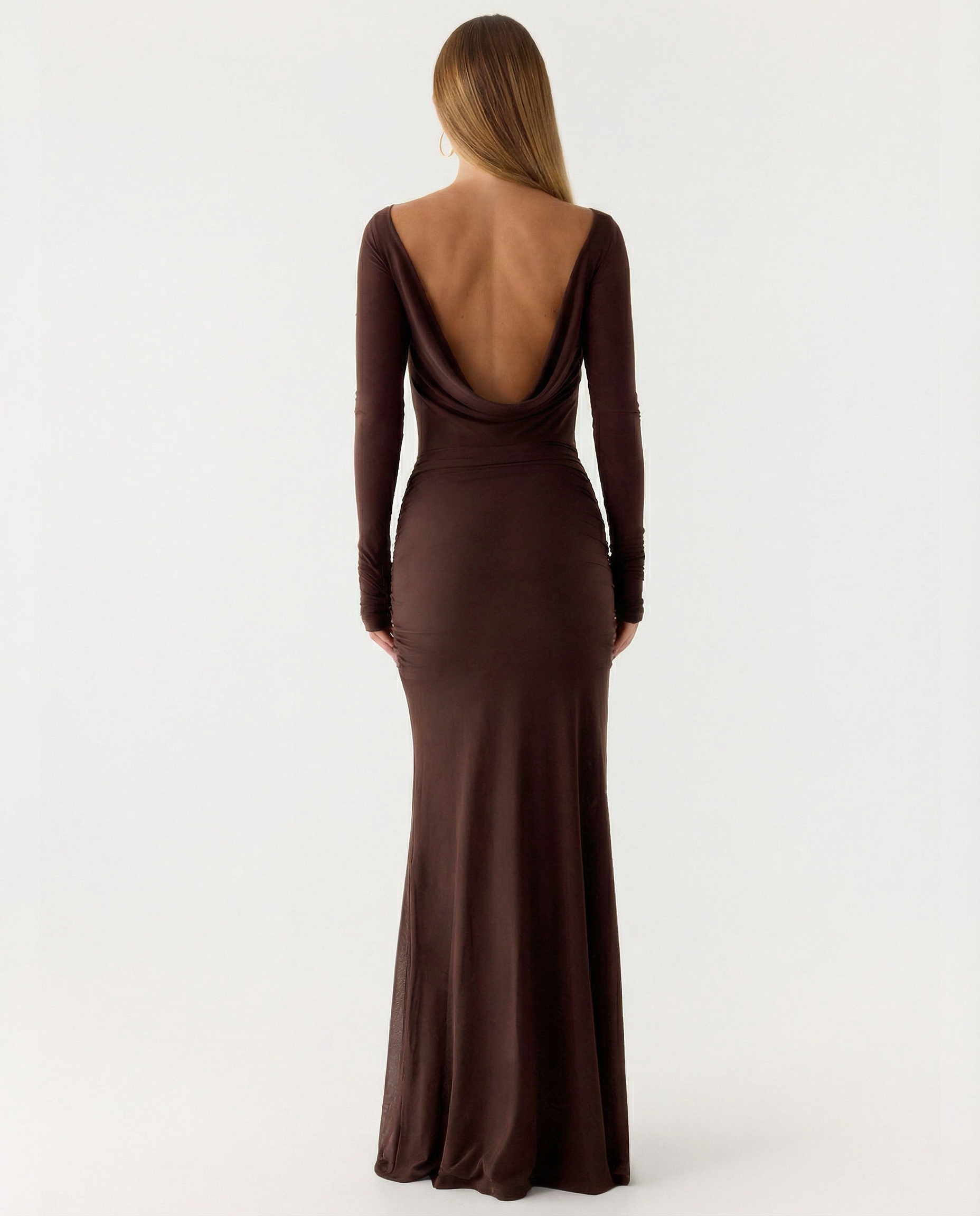 Susana | Maxi Dress with Open Back Detail