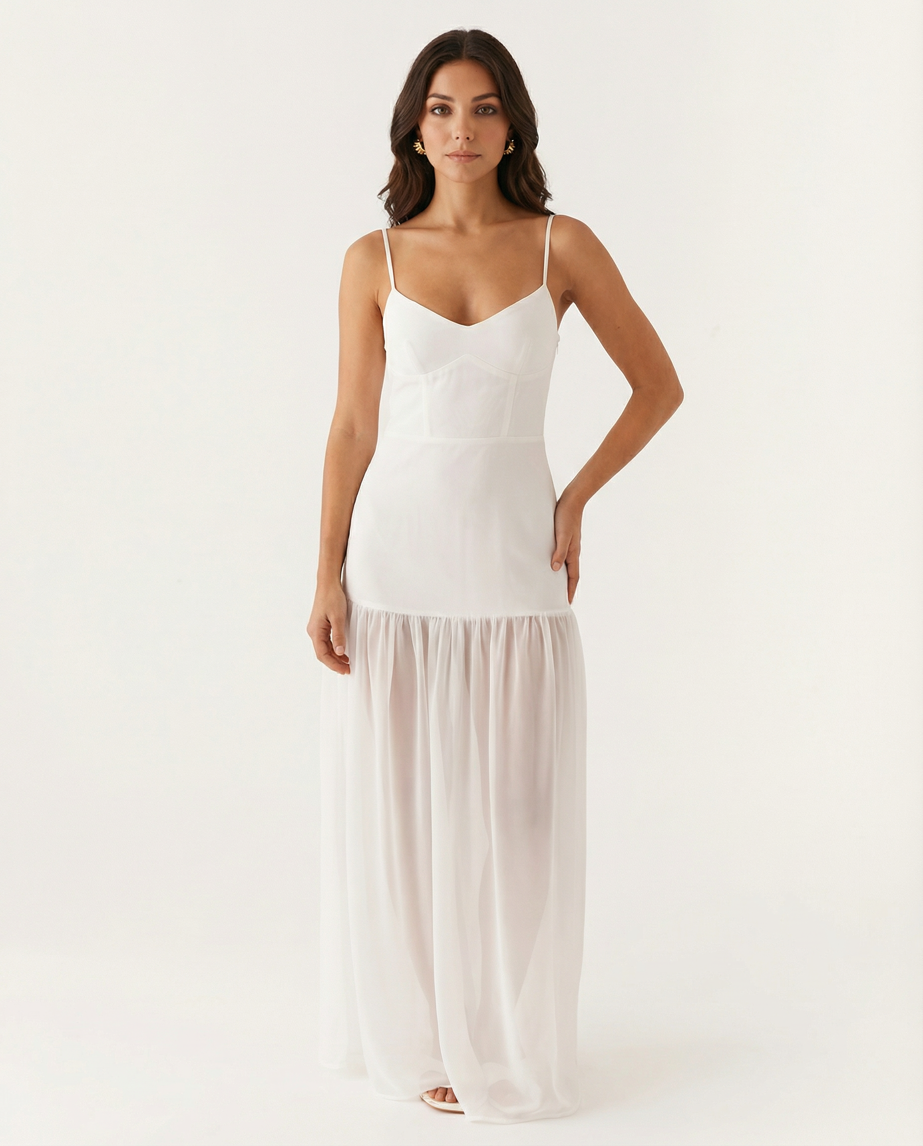 Ada | Maxi Dress with V-Neck and Relaxed Fit