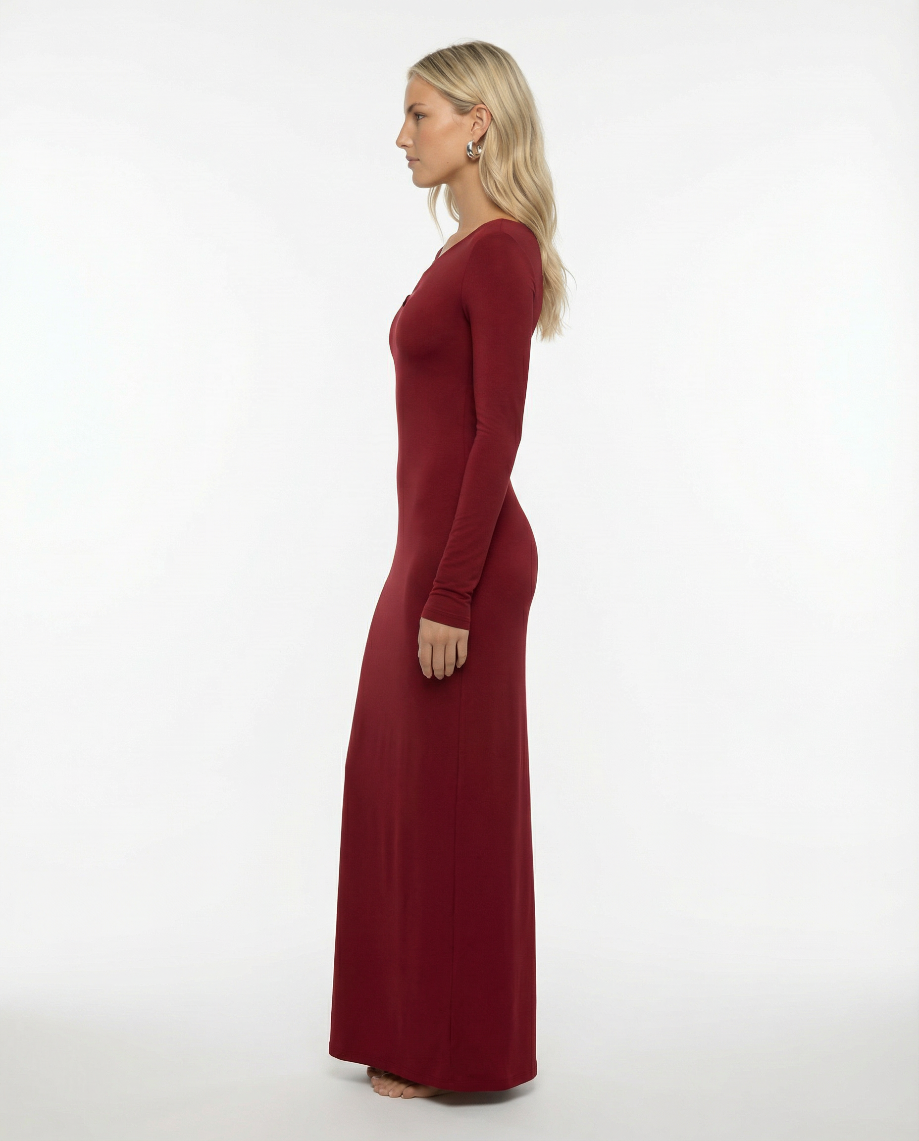 Maryann | Maxi Dress with One Shoulder and Twist Detail
