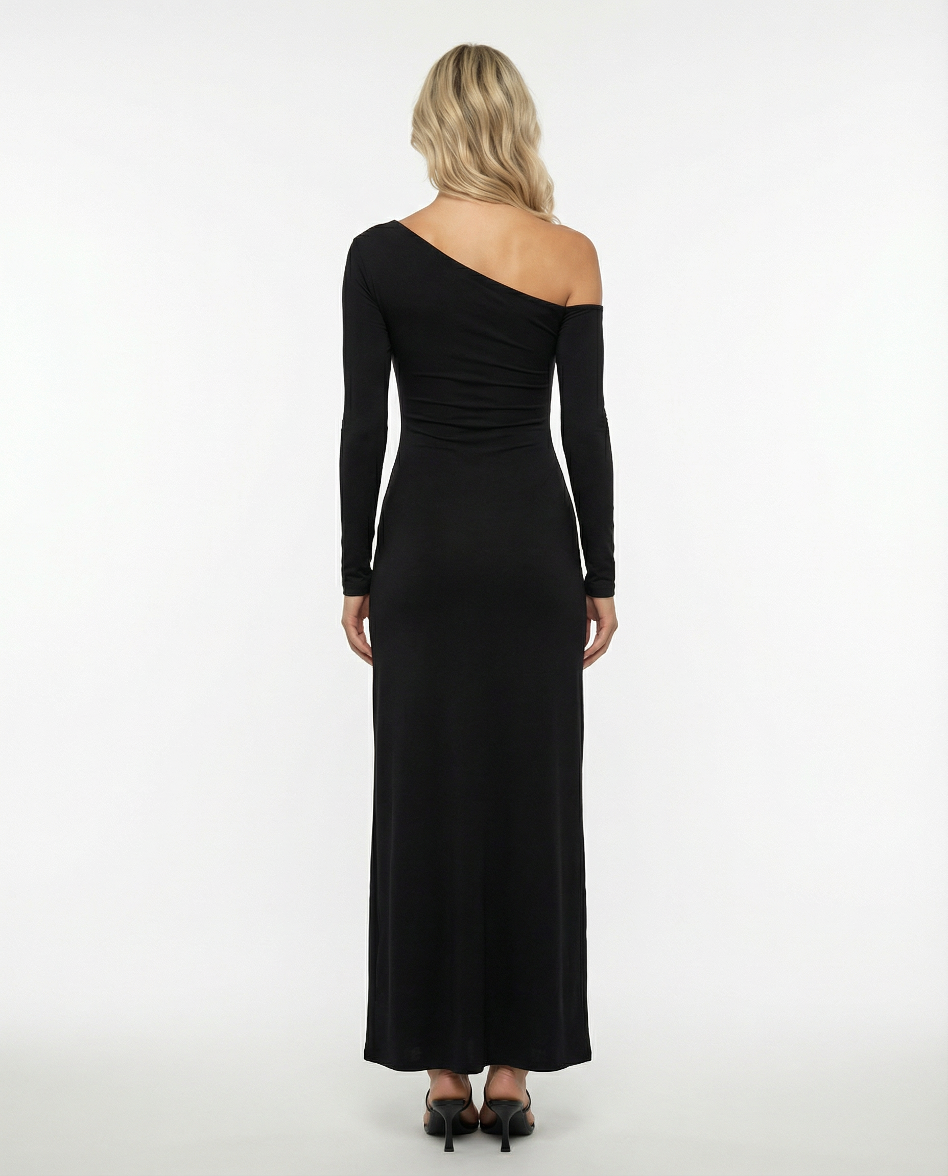 Maryann | Maxi Dress with One Shoulder and Twist Detail